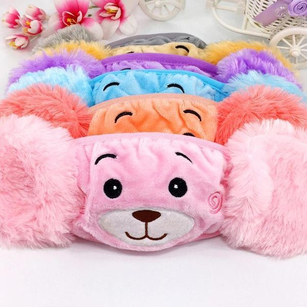 

girls zcartoon warm earmuffs women for new earmuff mask plus velvet boyssoft winter muff wrap band ear warmer earlap