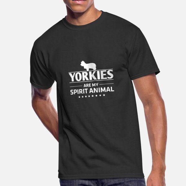 

yorkie design yorkies are my spirit animal designers graphic t shirt customized horror vintage tracksuit hoodie sweatshirt