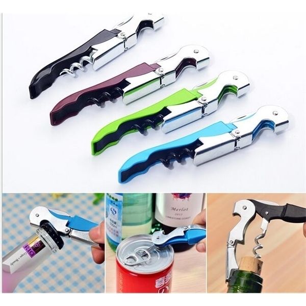 

100шт / много гиппокампа красного вина из нержавеющей стали многофункциональных бутылок проявите нож штопора