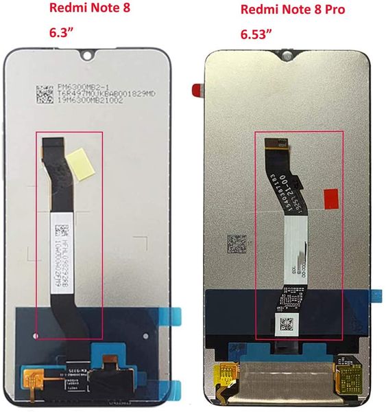 

new lcd display lcd screen and digitizer full assembly for xiaomi redmi note 8 note 8 pro black