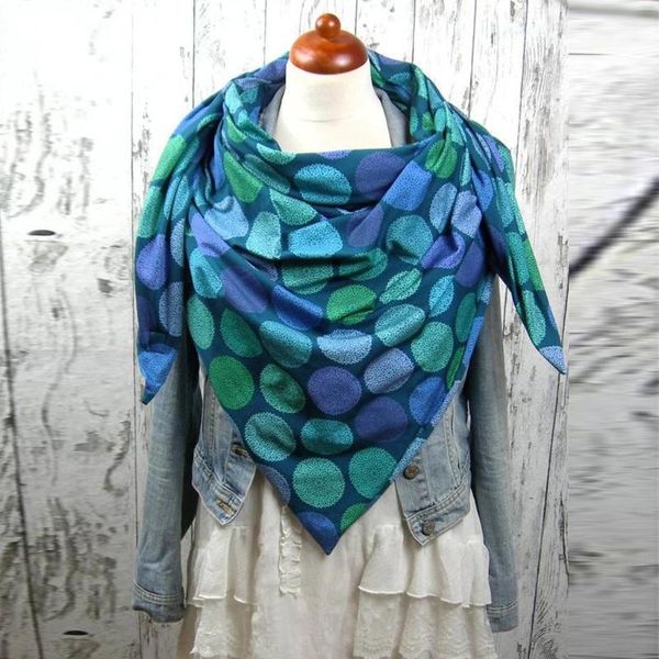 

scarves women soild dot printing button soft wrap scarves shawls head face neck gaiter outdoor scarf face cover #t1g1, Blue;gray
