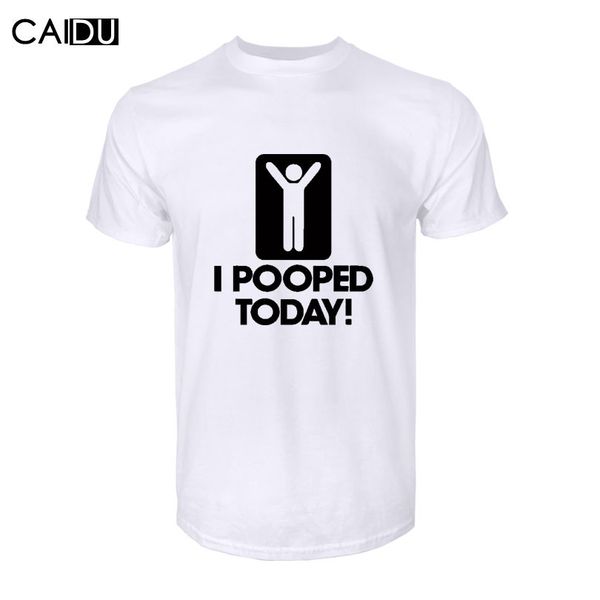 

спортивные повседневные футболки для мужчин / мужского смешной я выпученные сегодня! короткие рукава совершенно новый дизайн летние мужские