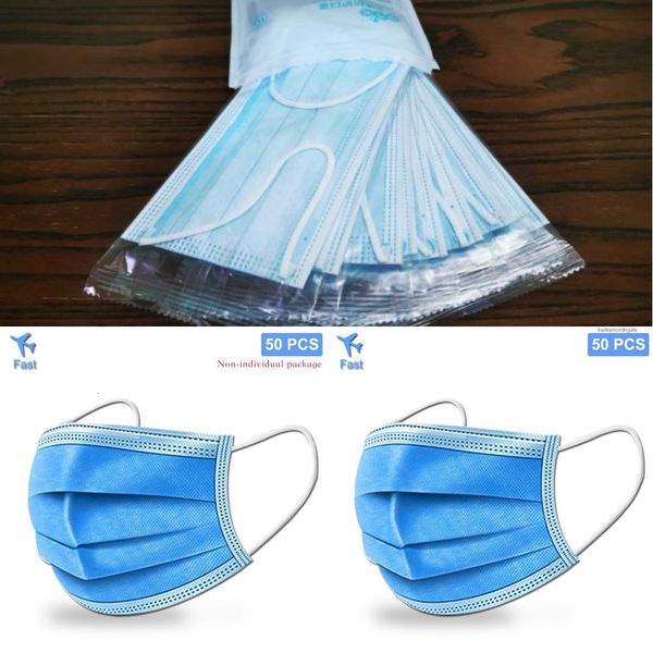 

3 mask stock disposable filter dustproof in layers kids saliva-proof2trp