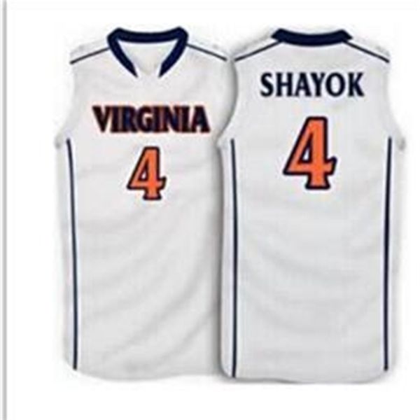 

vintage virginia #32 london perrantes #4 marial shayok #2 smith white basketball jersey size s-4xl or custom any name or number jersey, Black