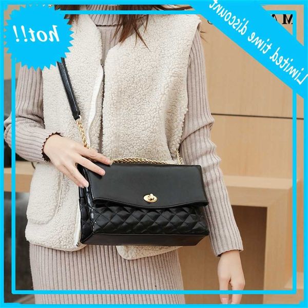 

maidudu women's 2020 new single shoulder messenger versatile fashion large capacity small xiangfeng lingge chain bag