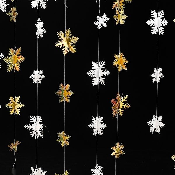 

dytlt flower-pulling string 12 cardboard window flower-pulling 3d decoration 3d 12 snowflake platinum hanging platinum cardboard string snow