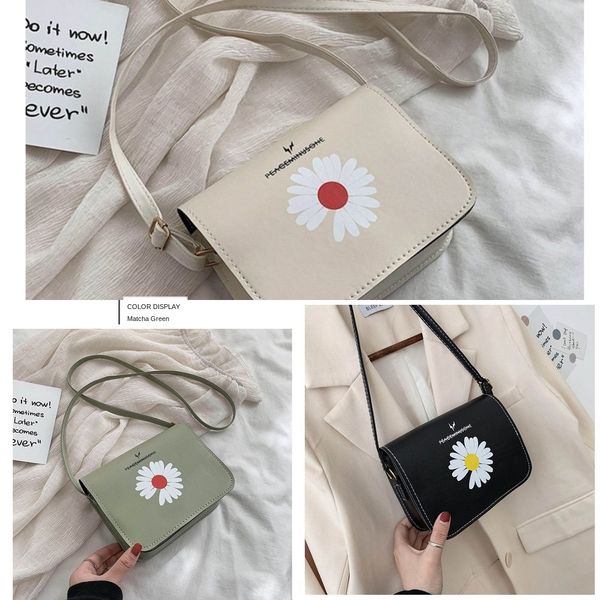 

wanghong популярной маргаритки квадратные женщины 2020 новой моды корейских универсальным сумка небольших свежие моды небольшого квадратный