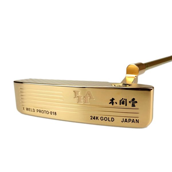 

ichiro honma golden golf putter shaft length 32 33 34 35 36 inch golf clubs original authentic