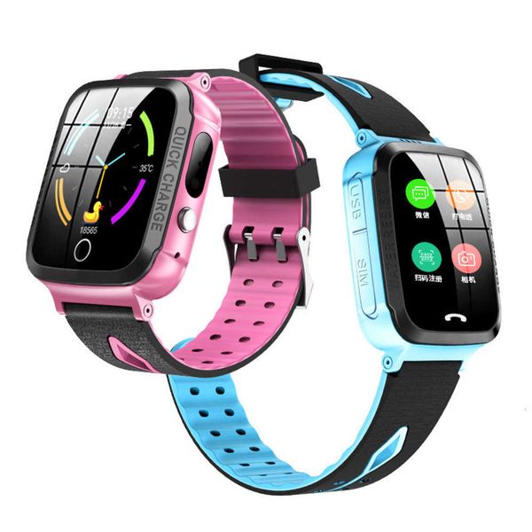 

v5w watch smart positioning children's waterproof wifi phone jvw274m8hdol, Slivery;brown