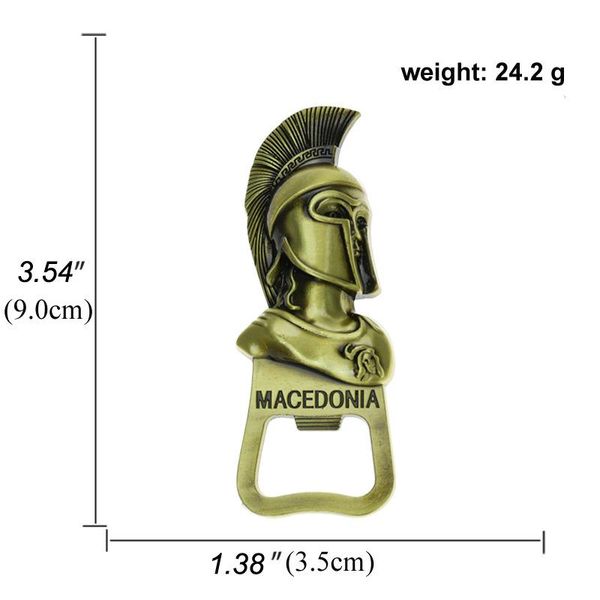 

ретро креативный роман воин шлем холодильник вставить многофункциональность бутылка открывалка металла пиво отвертка подвеска ретро римскую