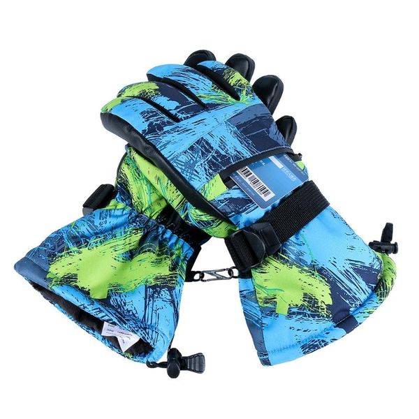 

winter warm snow ski touchscreen gloves waterproof thermal plush lined cold weather non-slip snowboard mittens