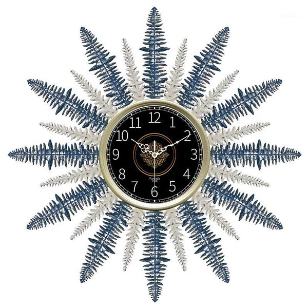 

wall clocks european mute clock living room creativity bedroom modern design art watch home decor dd70wc1