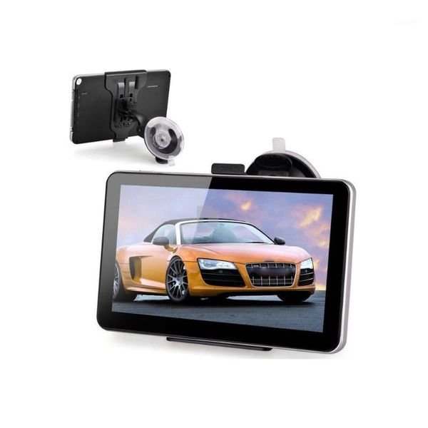 

anti-lost alarm 7 inch gps navigator hd lcd display touch screen fm transmitter navigation device map car automatic black color1