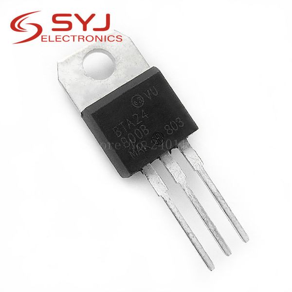

10pcs / lot bta24-800b bta24 bta24-800 triacs 25 amp 800 volt to-220 new original in stock