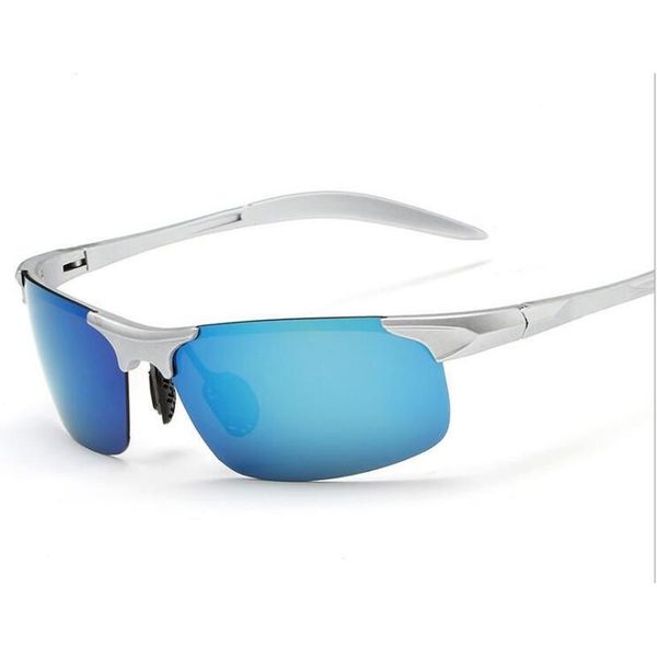 

8177 ] sunglasses outdoor glasses, aluminum and magnesium polarizing sunglasses cycling eyewear