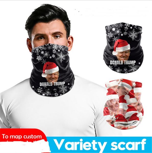 

рождество дональд джон трамп 3d печатание лица маска для лица ветрозащитный наружный открытый зима теплый унисекс езда на велосипеде на вело