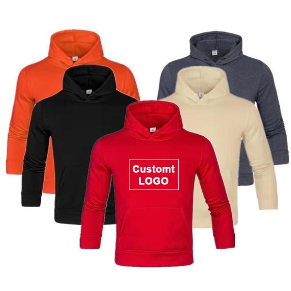 

fashion brand 2020 and pullover hoodie custom casual sweatshirt autumn spring men's qxsol, Black