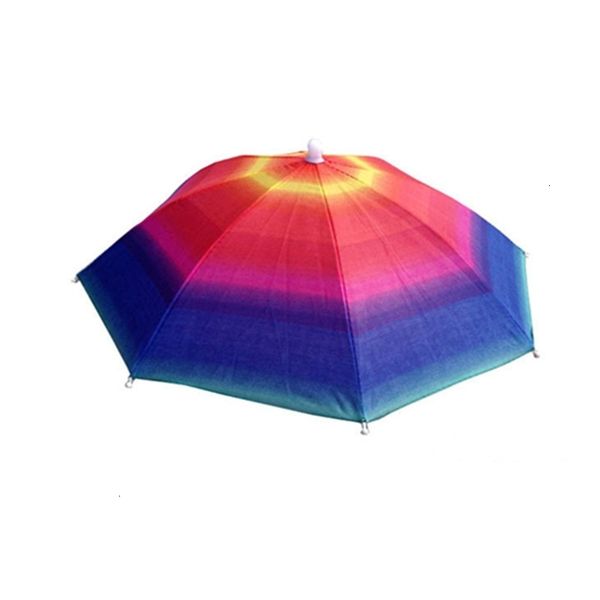 

umbrella outdoor foldable sun hat children golf fishing camping shade beach headwear cap head hats 1 nbbss
