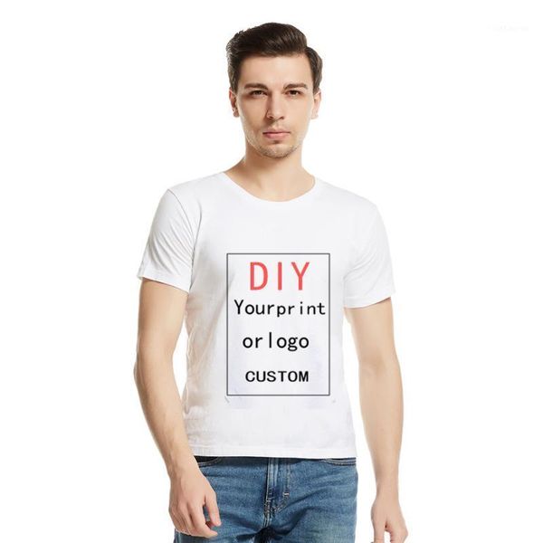 

customized print t shirt men t shirts women child kid diy shirt your like p or white tees modal custom1, White;black