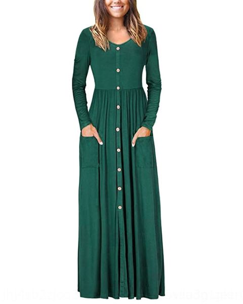 

le5nh slim autumn women's v-neck long button dresssleeve new new autumn women's 5rfdl long dress dressbutton dresssleeve slim dres, Black;gray