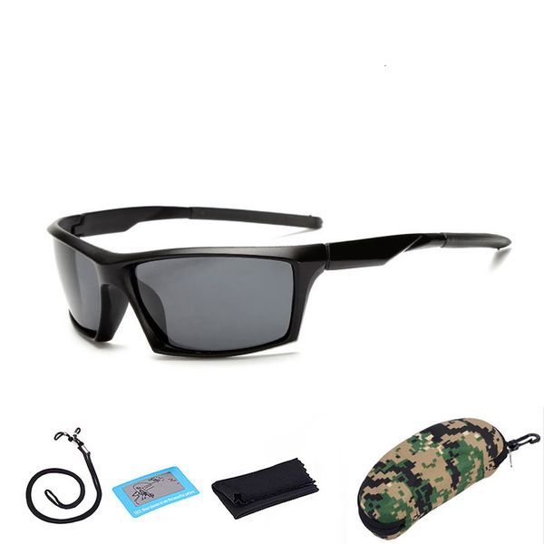 

polarized sports fishing eyewear men women uv400 outdoor camping cycling sunglasses with box, White;black