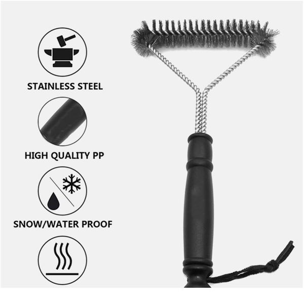 

kitchen accessories bbq grill barbecue kit cleaning brush stainless steel cooking tools barbecue gadgets accessories bbyzma