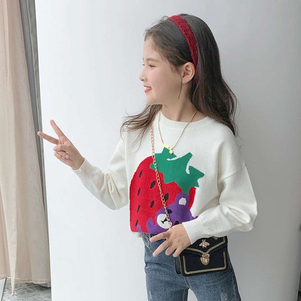 

children's knitwear autumn fashion winter 2020 new girls' sweater 3xf2, Blue