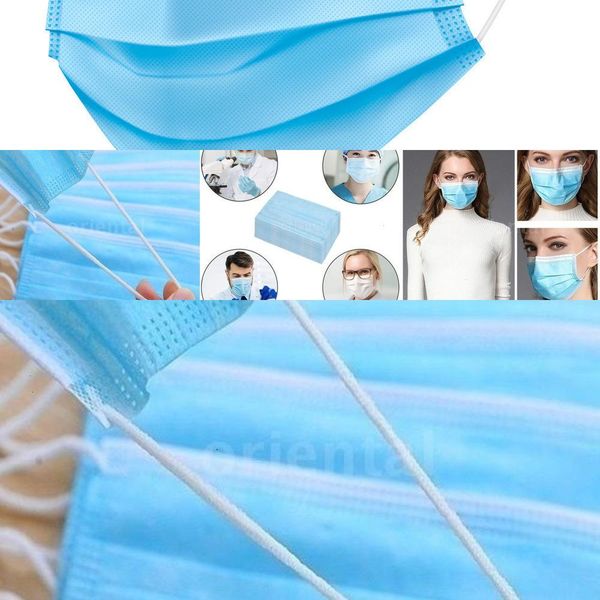 

blue masks 50/30/10pcs 100pcs face mask thick lpizo / 50pcs/box 3-layer cma4 disposable lkw3r vnmou