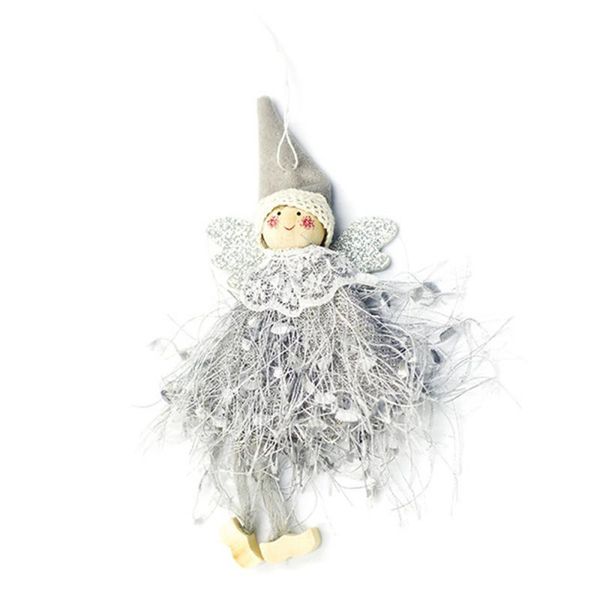 

christmas angel doll decoration for home baby toy christmas tree pendants ornaments decoration xmas decor kid christmas gift 1pc wmtlxe