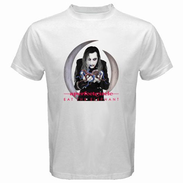 

new a perfect circle eat the elephant album white t shirt size s to 3xl printed t shirt clothes tee sport hooded sweatshirt hoodie
