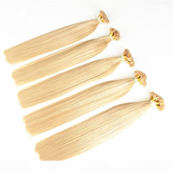 

ce ceitification selling remy brazilian flat tip hair natural color 100% virgin human hair extensions, Black