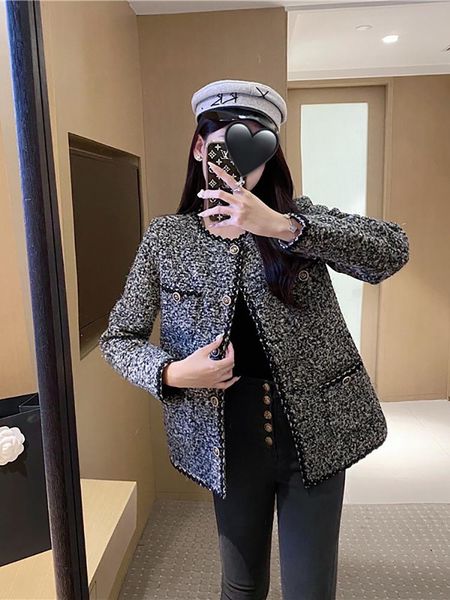 

lady's style coat women's autumn and winter 2020 new fashion korean loose and versatile short top, White;black