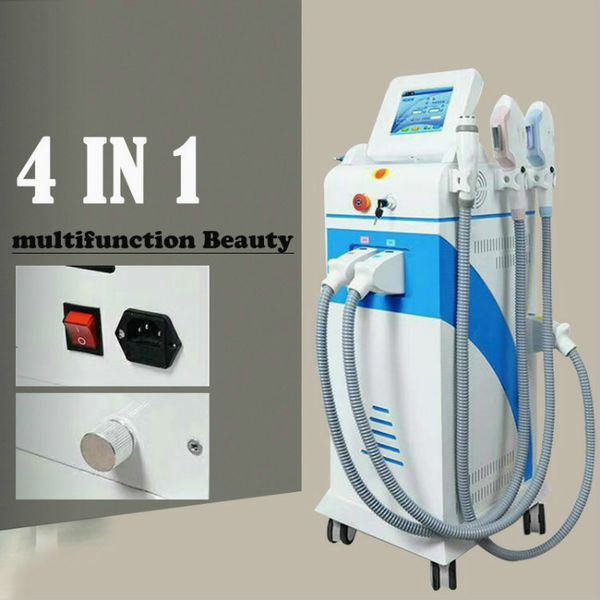 

4 in 1 nd yag 360 magneto shr rf ipl laser beauty equipment shr ipl nd yag hair removal skin care use