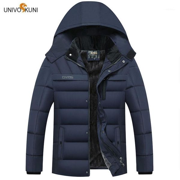 

univos kuni 2019 brand winter men parka overcoats casual thick hooded warm cotton padded male winter jacket h5291, Tan;black