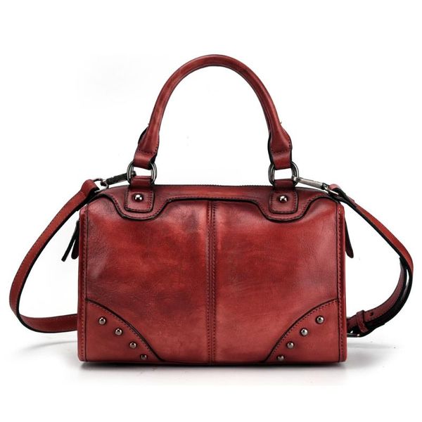 

женщина сумки из натуральной кожи сумка женская плечо crossbody сумки высокого качества кожи тотализаторов женщин сумка заклепки