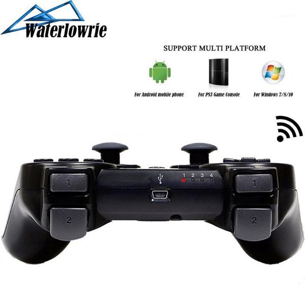 

controller for ps3 / pc /android mobile phone, wireless bluetooth gamepad for 3 dualshock game console joystick1