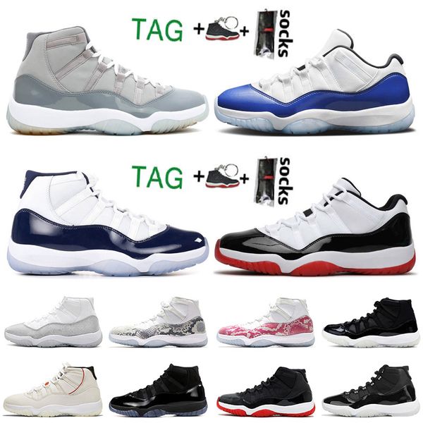

with box jumpman 11 high white bred 11s 25th anniversary metallic womens outdoor shoes sneakers mens trainers size 13