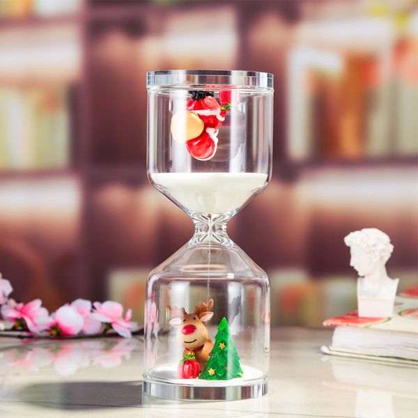 

timer hourglass ornament 30 15 crystal 60 minutes creative personality children brush teeth girlfriend gift