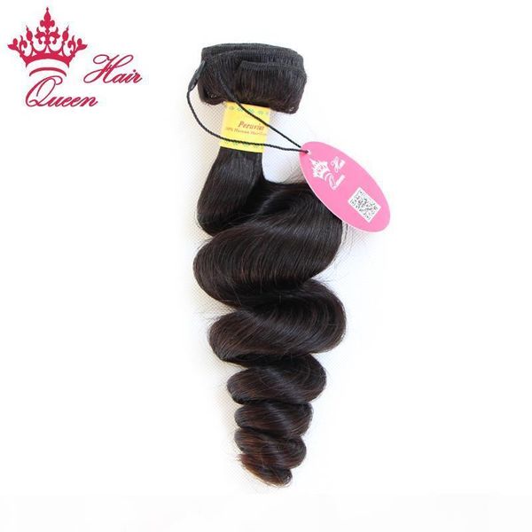 

queen hair products peruvian virgin loose wave hair extensions unprocessed hair 1pc lot 12" to 28" available, Black