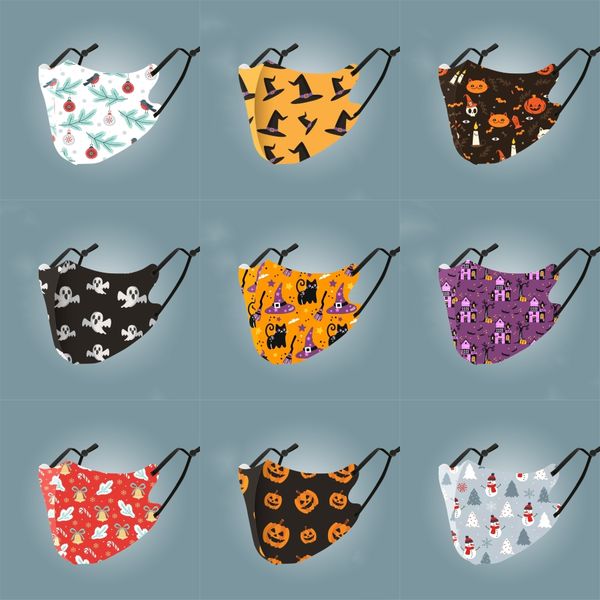 

designer printed face mask fashion sponge face masks print cartoon camouflage ice silk sunscreen dustproof and breathable#460, Black