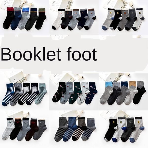 

men's mid tube are popular in autumn and winter. they warm socks cotton socks are breathable sweat absorbing warm and color matching me, Black