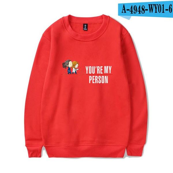 

слоана мемориальная больница holdie grey's hoodie hoodie grey's анатомия толстовка мужчины женщины длинные рукава толстовки толстовки слоана, Black