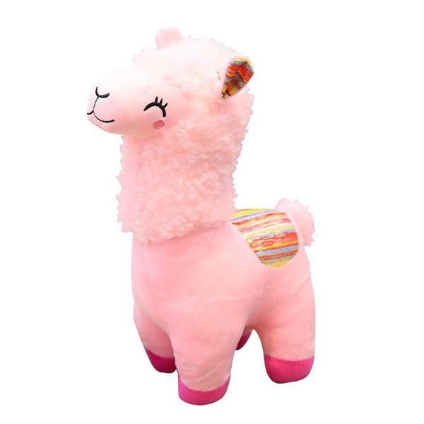 

25cm 45cm lovely alpaca llama plush toy animal stuffed animal dolls soft plush sheep for kids girls birthday xmas gifts 4 colors wmtdfo