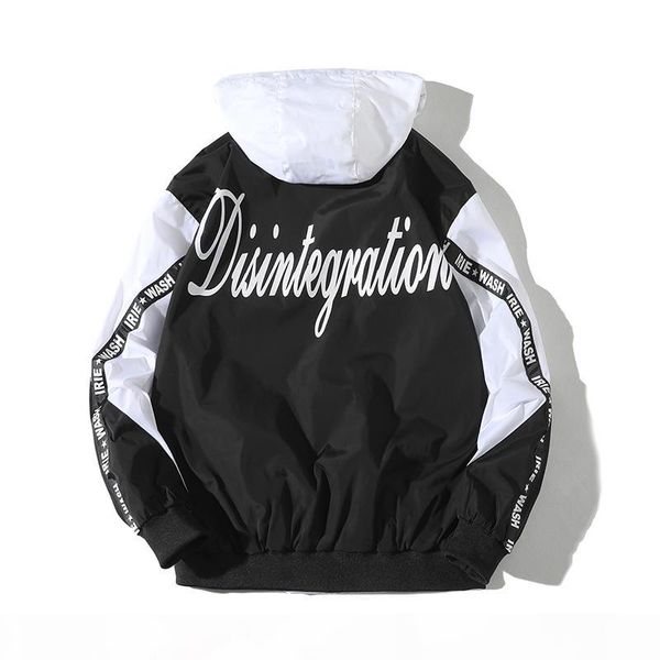 

bolubao men hooded jackets fashion 2018 new zipper tracksuit casual street style coat men hip hop streetwear jacket male, Black;brown