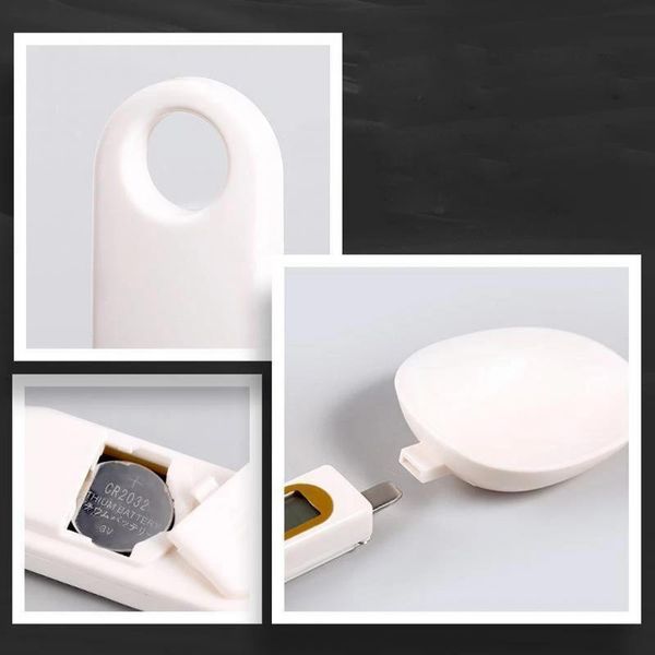 

new lcd display digital kitchen measuring spoon 500g 0.1g high precision electronic food spice sugar scale household h wmtjki