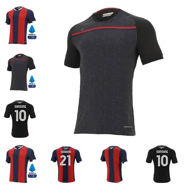 

20 21 bologna soccer jerseys 2020 2021 home third orsolini soriano sansone skov olsen football shirt size:s-xxl, Black;yellow