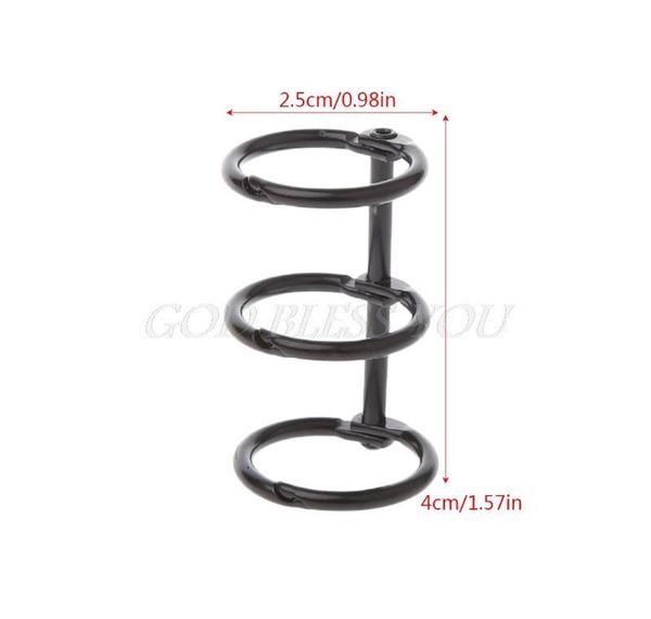 

diy metal clip 3 holes ring for notebook loose leaf diary p binding wmtznxg dayupshop