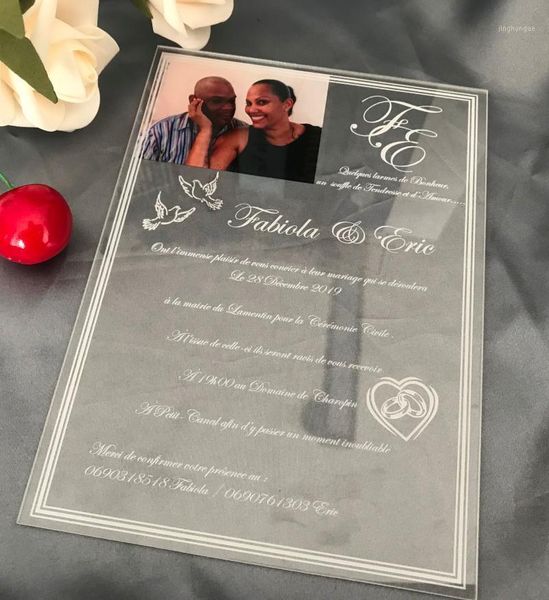 

acrylic wedding invites,custom acrylic wedding invitation, 10pcs invitations,design save the date invitations1