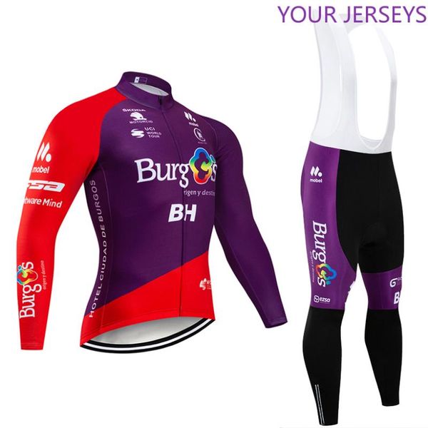 

racing sets winter 2021 team bh thermal fleece cycling jersey bike pants set mens ropa ciclismo 20d bicycling maillot culotte wear, Black;blue