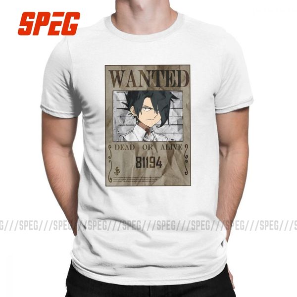 

обещанный neverland мужчины 100% хлопок yakusoku нет neverland yakusoku нет nebarando grunge ray печатных дизайнеров балахон футболки толсто